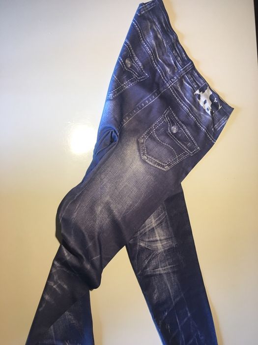Legginsy elastyczne jeans