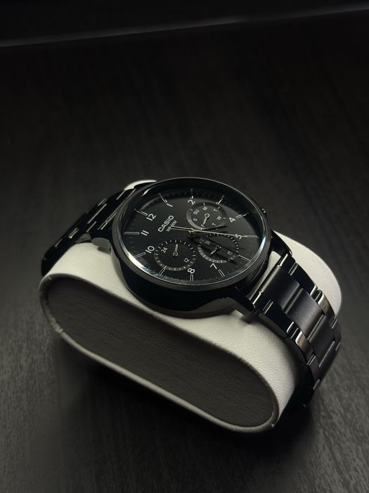 Чоловічий годинник Casio MTP-E321B-1A оригинал мужски часы касио