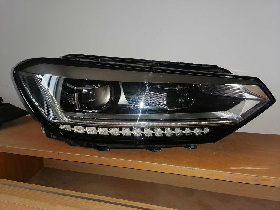 Farol VW touran ótica óptica Led original full led lado direito