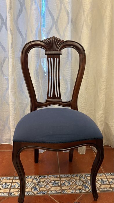 Conjunto de 4 Cadeiras almofadas