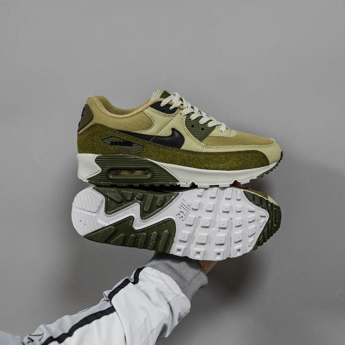 Кросівки Nike Air Max 90 Olive/Green premium | Кроссовки Найк чоловічі жіночі
