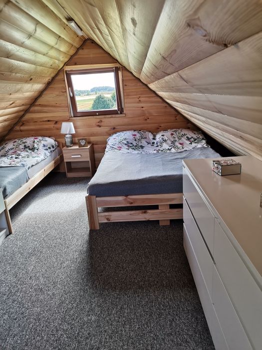 "Zaplecze Lasu" Domek całoroczny z Balią drewniane domki jacuzzi