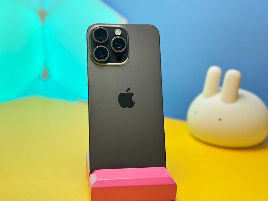 Смартфон Apple iPhone 15 Pro Max 256GB Black (149601) Б/У З ГАРАНТІЄЮ