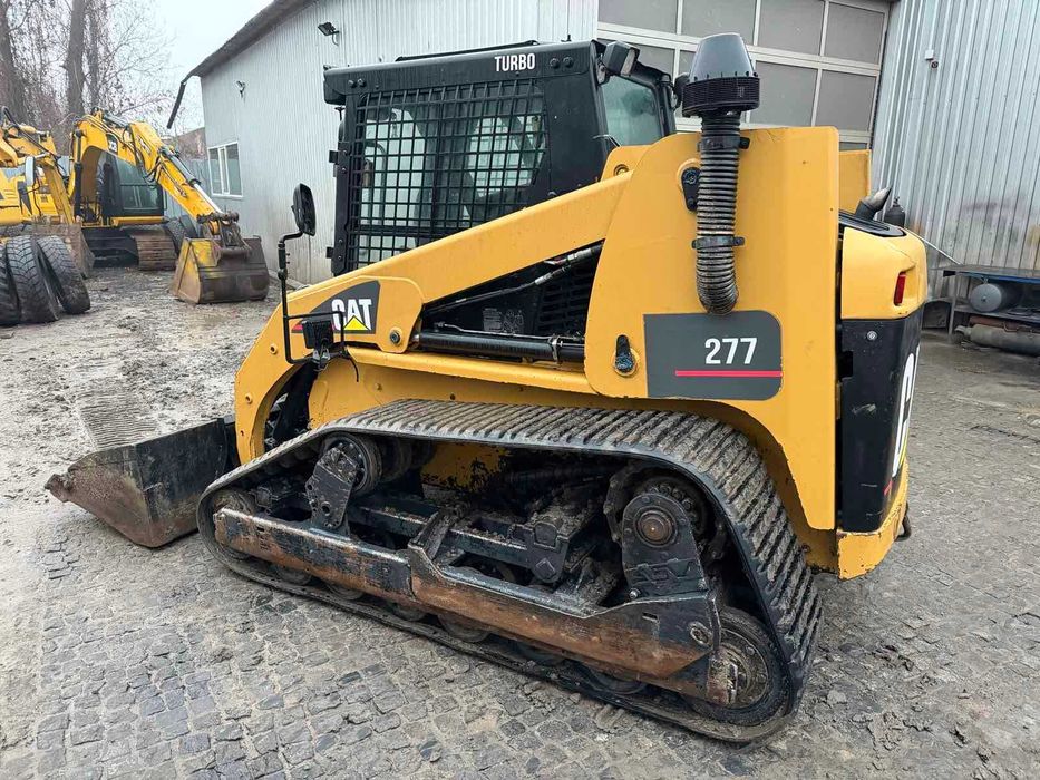 Мінінавантажувач гусеничний Caterpillar 277B бобкат,bobcat