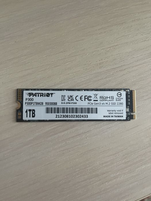 Накопичувач SSD Patriot 1TB M2