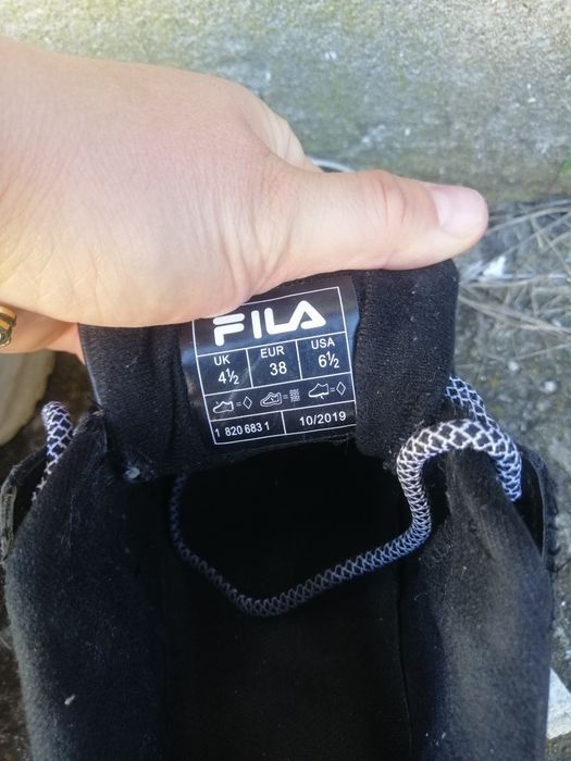 Buty fila 38 czarne