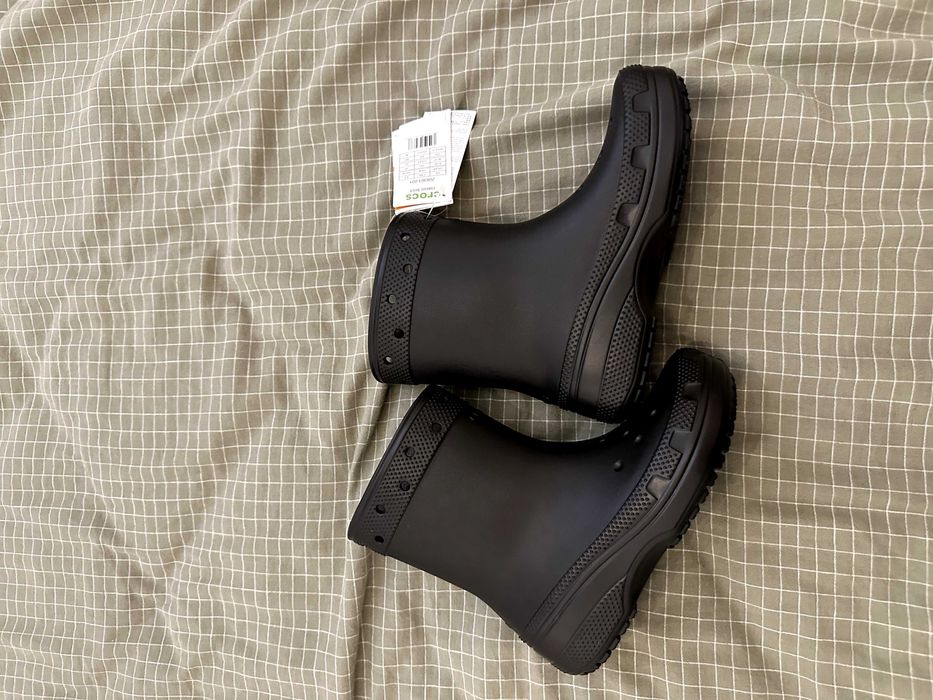 Гумові чоботи Crocs Classic Boot Black