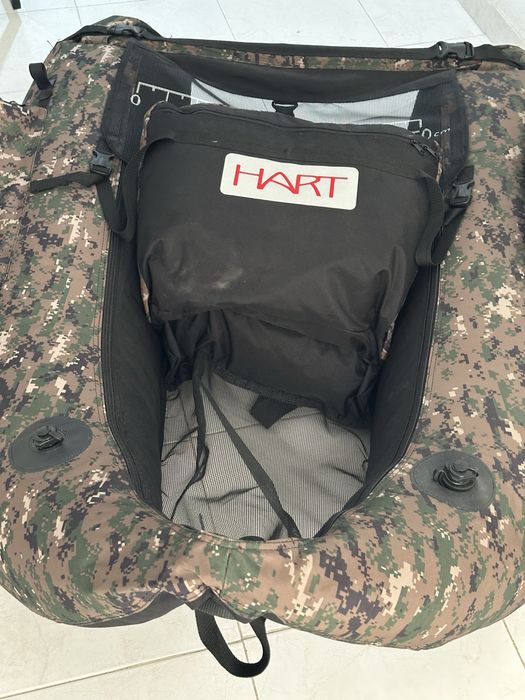 Pato para pesca individual com bomba de ar NOVO