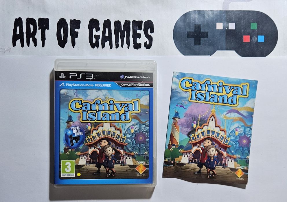 Wesołe Miasteczko Carnival Island PL Ps3 Playstation 3 Move