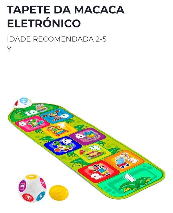 Tapete de macaca eletrónico