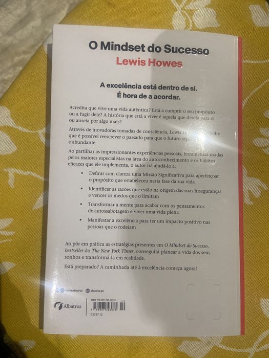 LIVRO O MIND SET DO SUCESSO