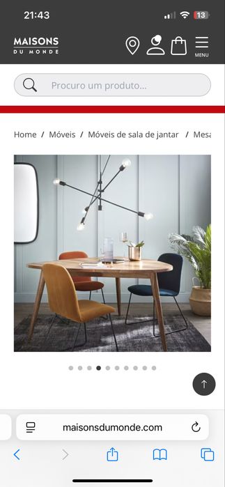 Mesa de Jantar (Maison Du Monde)