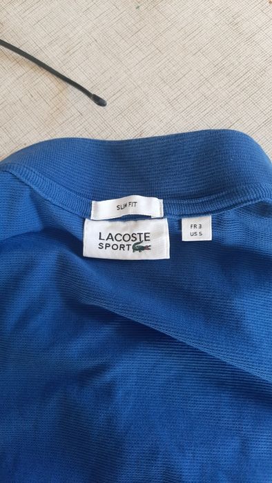 Оригiнальне поло с длиним рукавом Lacoste