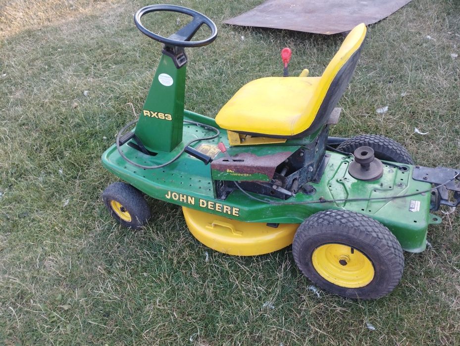 Kosiarka traktorek John Deere RX 63