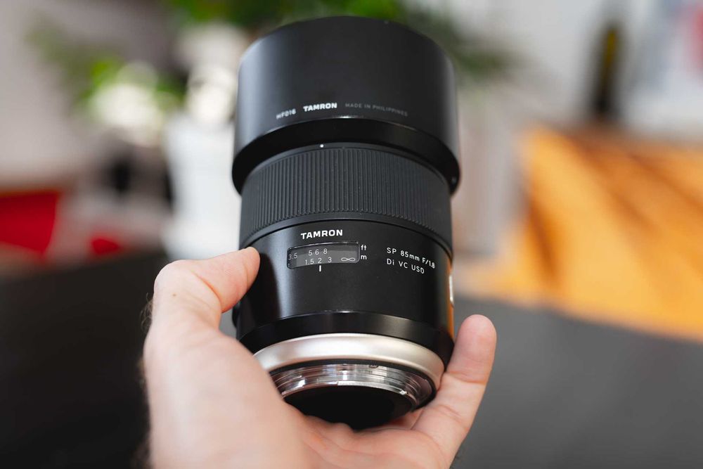 Tamron SP 85mm f/1.8 Di VC USD para Canon EF mount