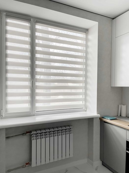 Жалюзи день ночь за 2 дня! Римские шторы Рулонные шторы U32