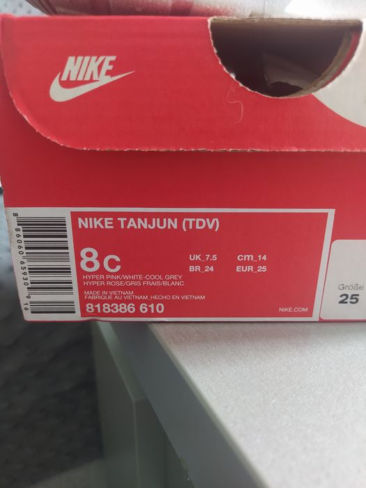 Buty Nike Tanjun roz. 25