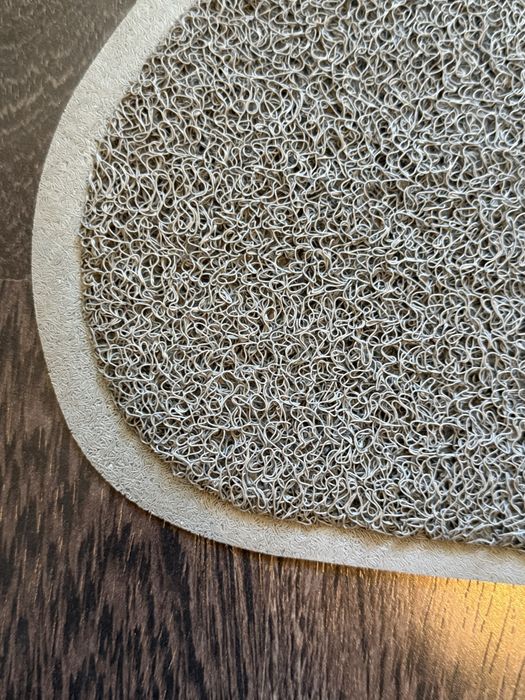 Коврик для кота у формі лапки