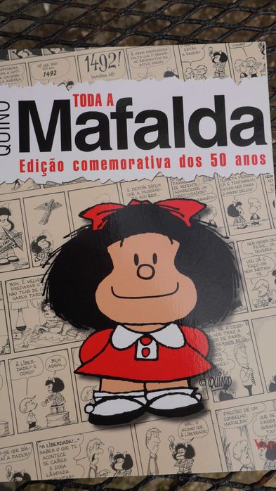 Caderno com linhas da Mafalda / Lined notebook from Mafalda