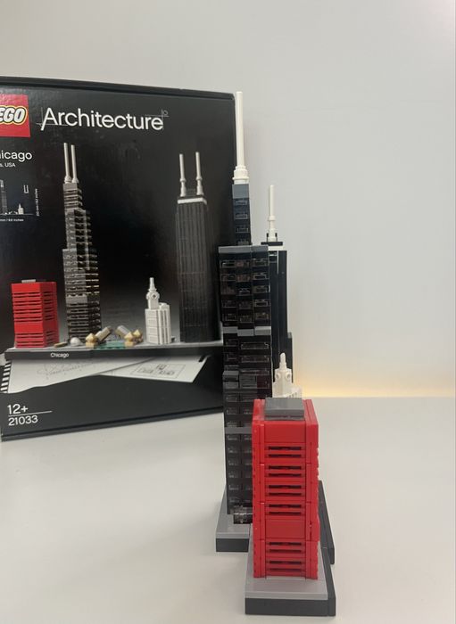 LEGO Architecture 21033 Chicago komplet, stan idealny, kolekcjonerskie