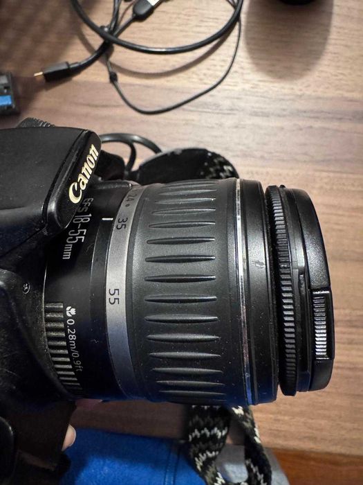 Kit Fotografia Canon EOS + Lente 18-55mm + Lente Telefoto 75-300mm + Tripé