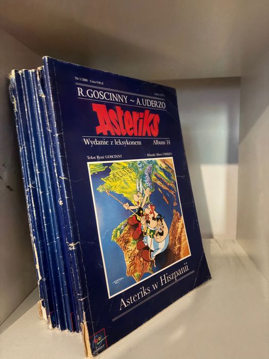 komiks ASTERIKS zestaw