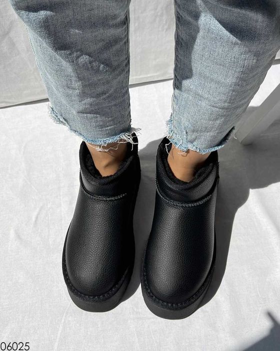 Шкіряні уггі на платформі, угги на платформе, угги платформа 37,39р