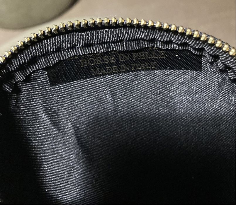 Bolsa pequena em Pele verdadeira - Made IN ITALY -Nova