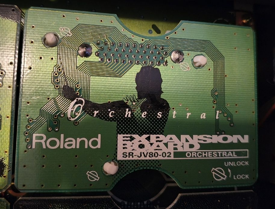 karta do syntezatorów  Roland JV-80 02 ORCHESTRAL  JD JV XP XV