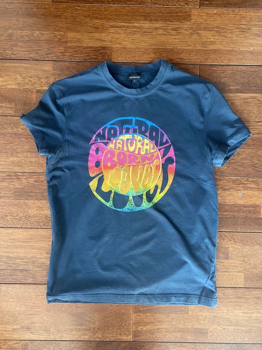 Calvin Klein koszulka S tęcza