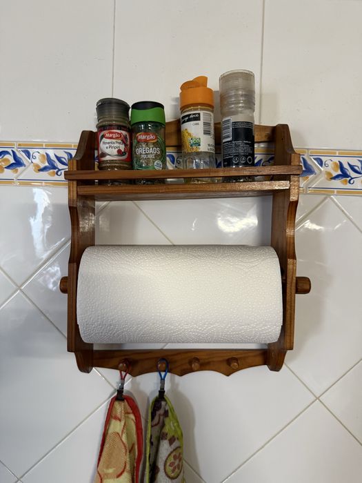 Suporte rolo cozinha