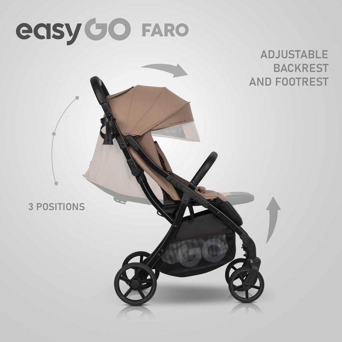 EasyGo Faro duży wózek spacerowy