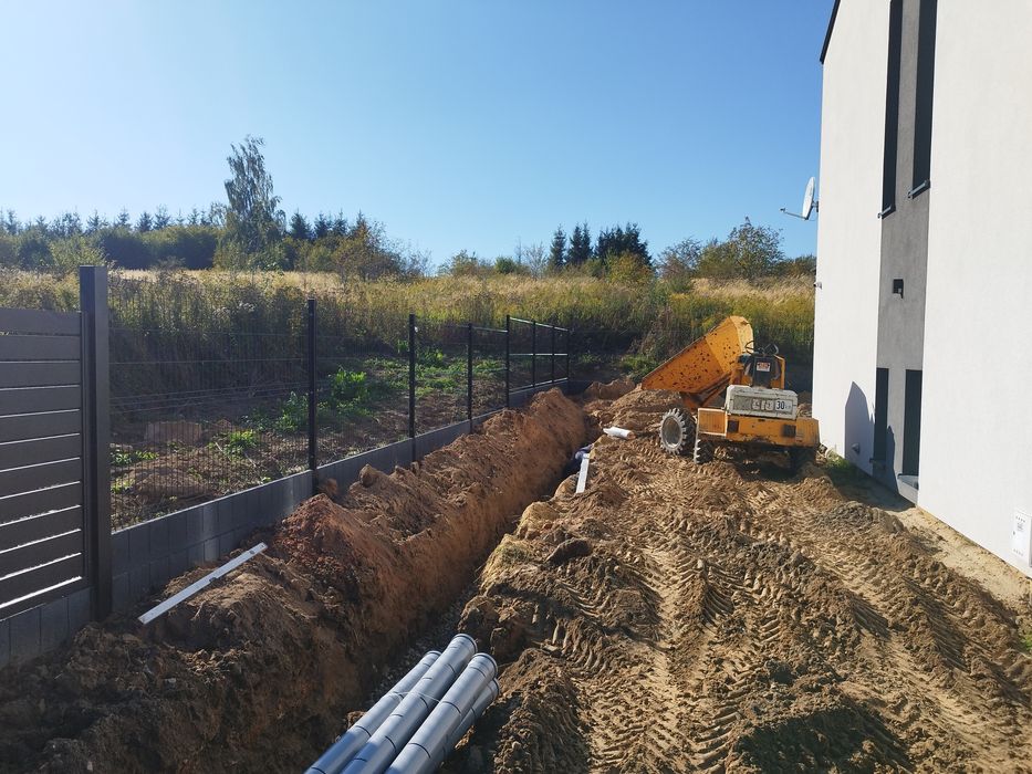 Przylącza wodne,kanalizacyjne,odwodnienia,oczyszczalnie przydomowe