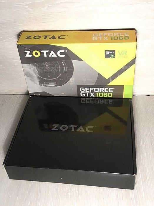 Упаковка от видеокарты ZOTAC GTX 1060