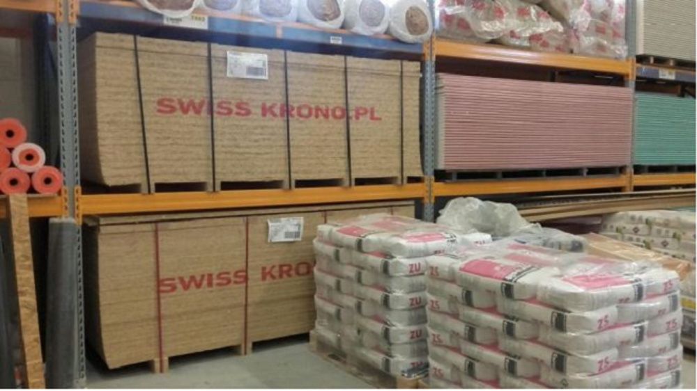 Płyta wiórowa osb 3 grubość 18mm Kronopol wymiar 250cm x 125cm