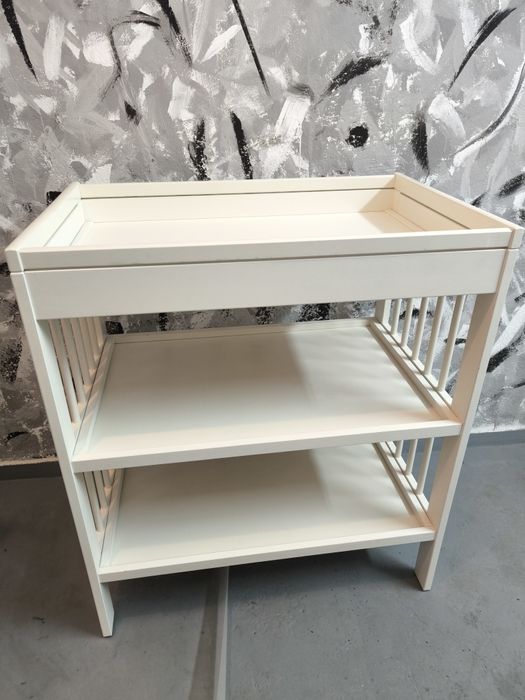 Przewijak, stół do przewijania IKEA GULLIVER biały + materac