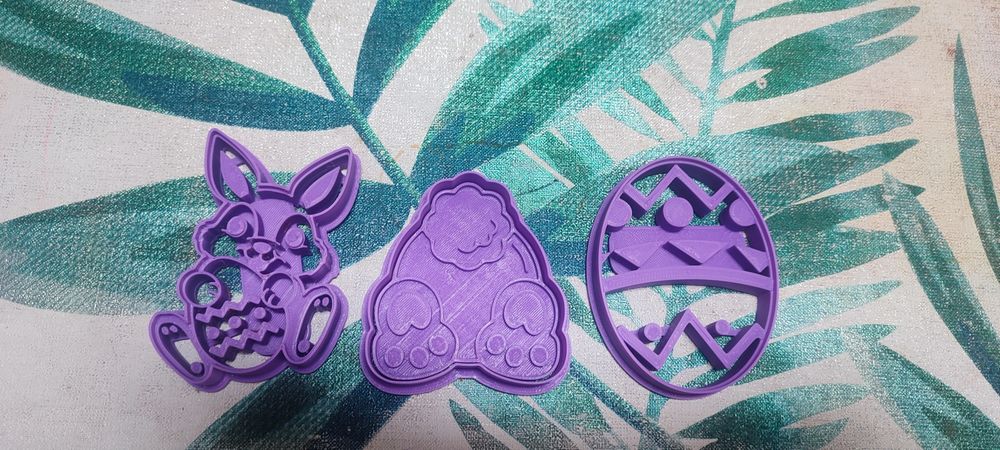 Conjunto de 3 Cortantes da Páscoa - Novos