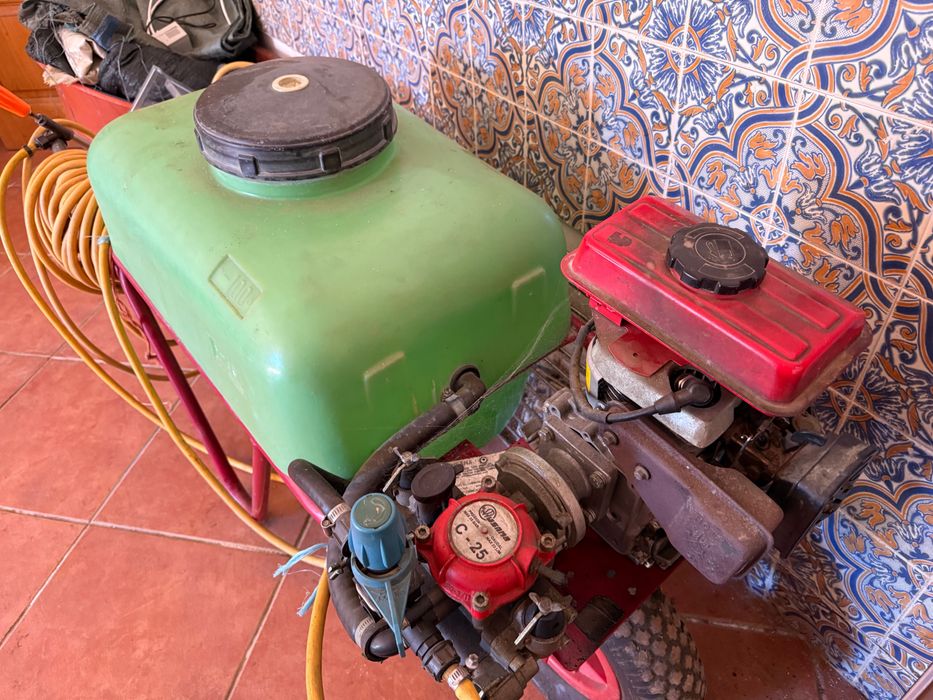 Sulfatadeira pulverisador de carrinho