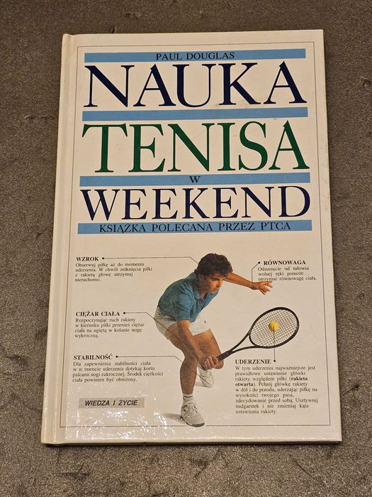 Nauka tenisa w weekend - książka