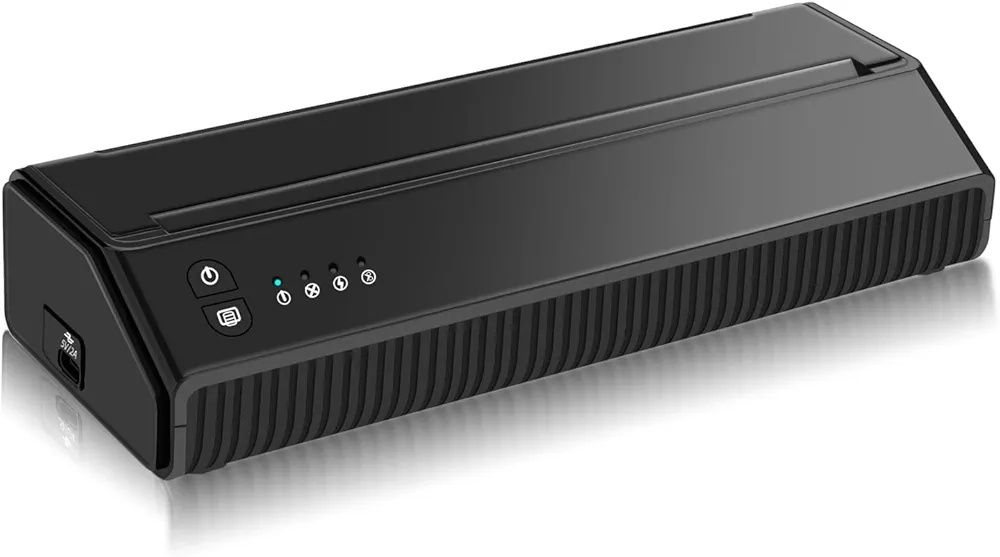 Bezprzewodowa drukarka termiczna do transferu tatuażu mht-p8008 bt a4