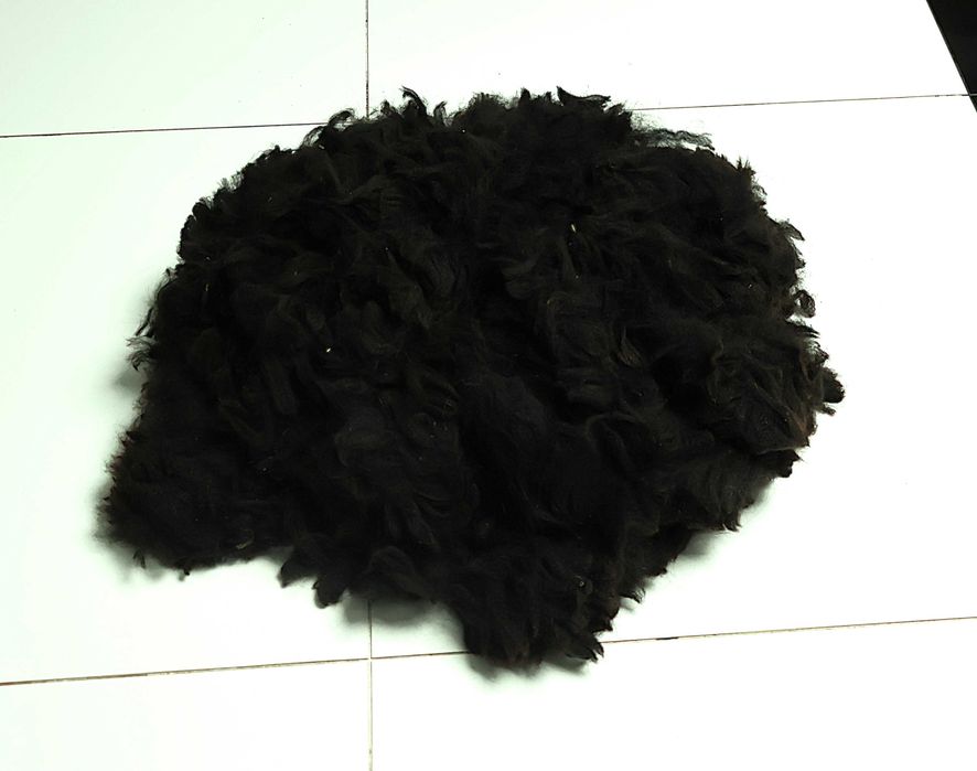 Wełna z alpak Runo Alpaki Czarne