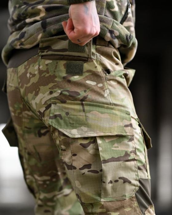 Якісні мультикам весна - осінь чоловічі штурмові тактичні штани TIRENE