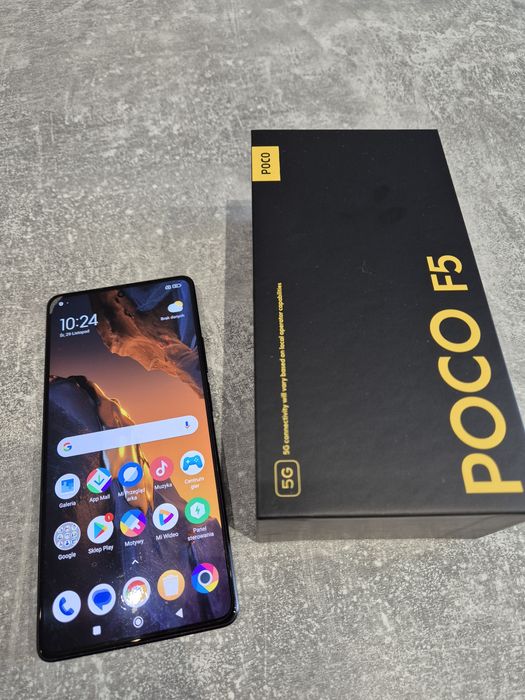 POCO F5 Black 12/256gb