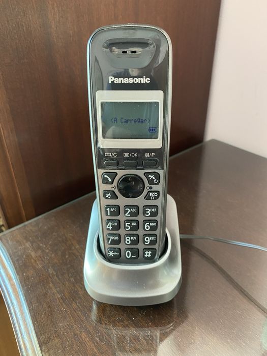 Telefone fixo sem fios Panasonic