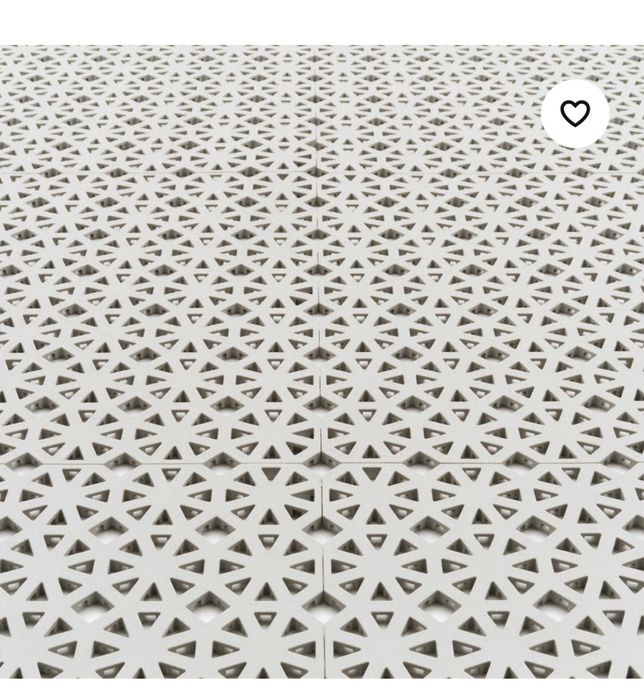 Pavimento exterior cinza claro