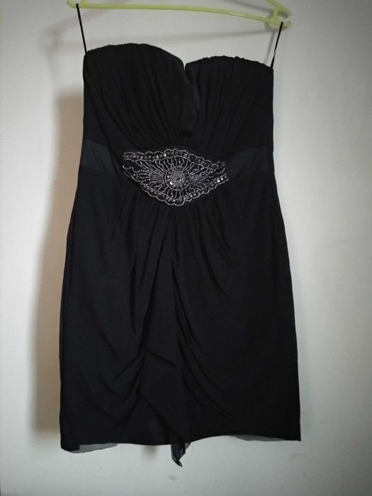 Sukienka klasyczna czarna 36 Asos