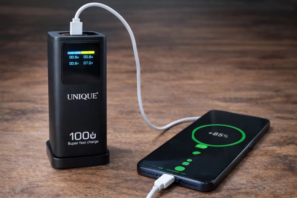 Павербанк 60000мАг, 50000мАг 100W опт/роздріб