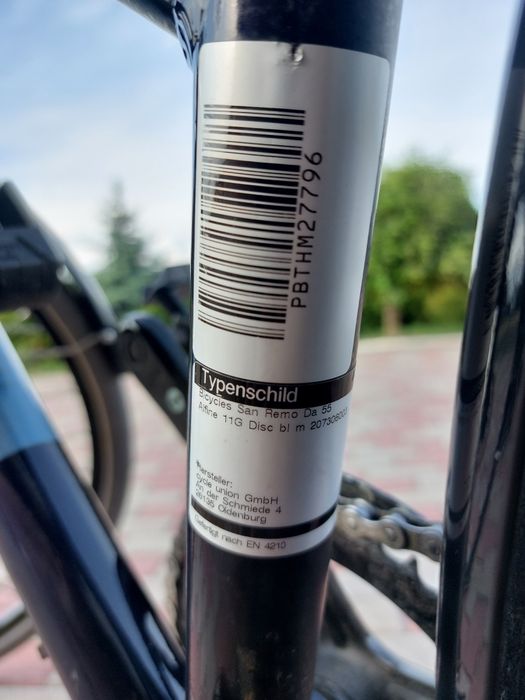 Rower BICYCLES SAN REMO ALFINE 11 (hamulce hydrauliczne)