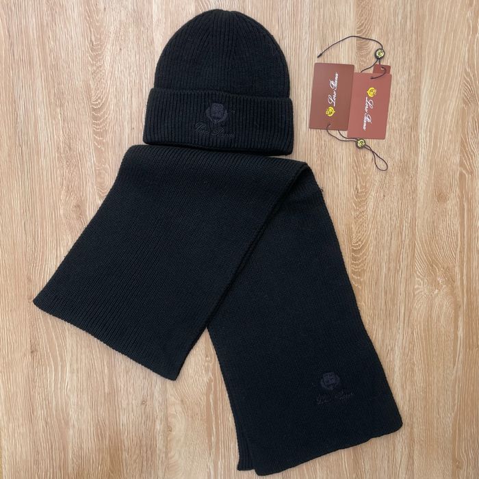 Kit Loro Piana - Cachecol & Gorro