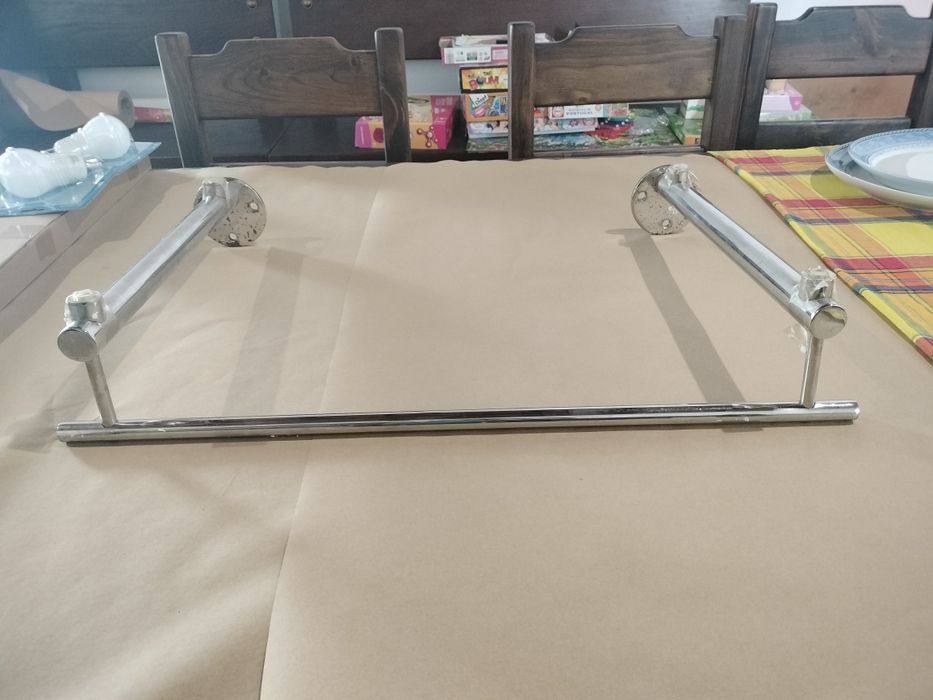 Lavatório e base em vidro + suporte
